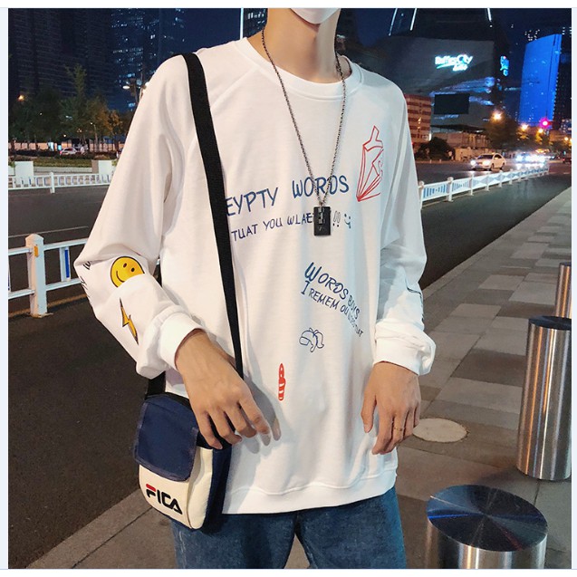 Áo thun tay dài nam Áo thun dài tay TD04 IN HÌNH vải dày mềm mịn, thoáng mát, co giãn tốt | BigBuy360 - bigbuy360.vn