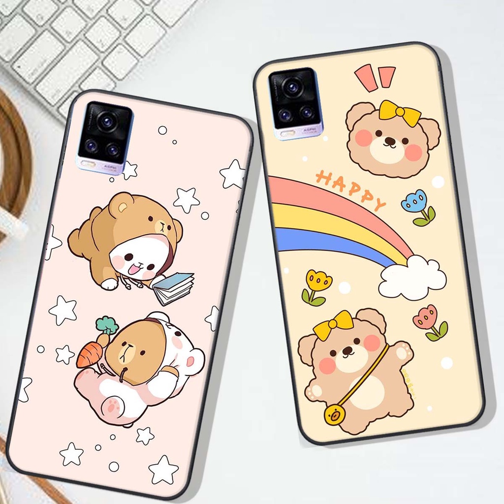 Ốp lưng Vivo V22E in hình Gấu xinh xắn, Bò sữa đáng yêu,  ĐẸP -  RẺ - XINH - ĐỘC ĐÁO