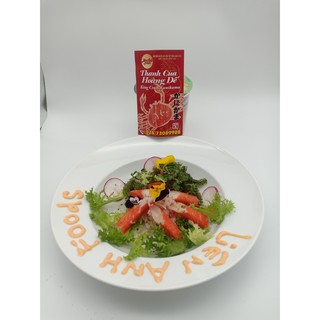 MINI THANH CUA CHẤT LƯỢNG CAO -THANH CUA HOÀNG ĐẾ/KING CRAB- CRAB STICK  9CM 64 THANH/KG LIÊN ANH FOODS