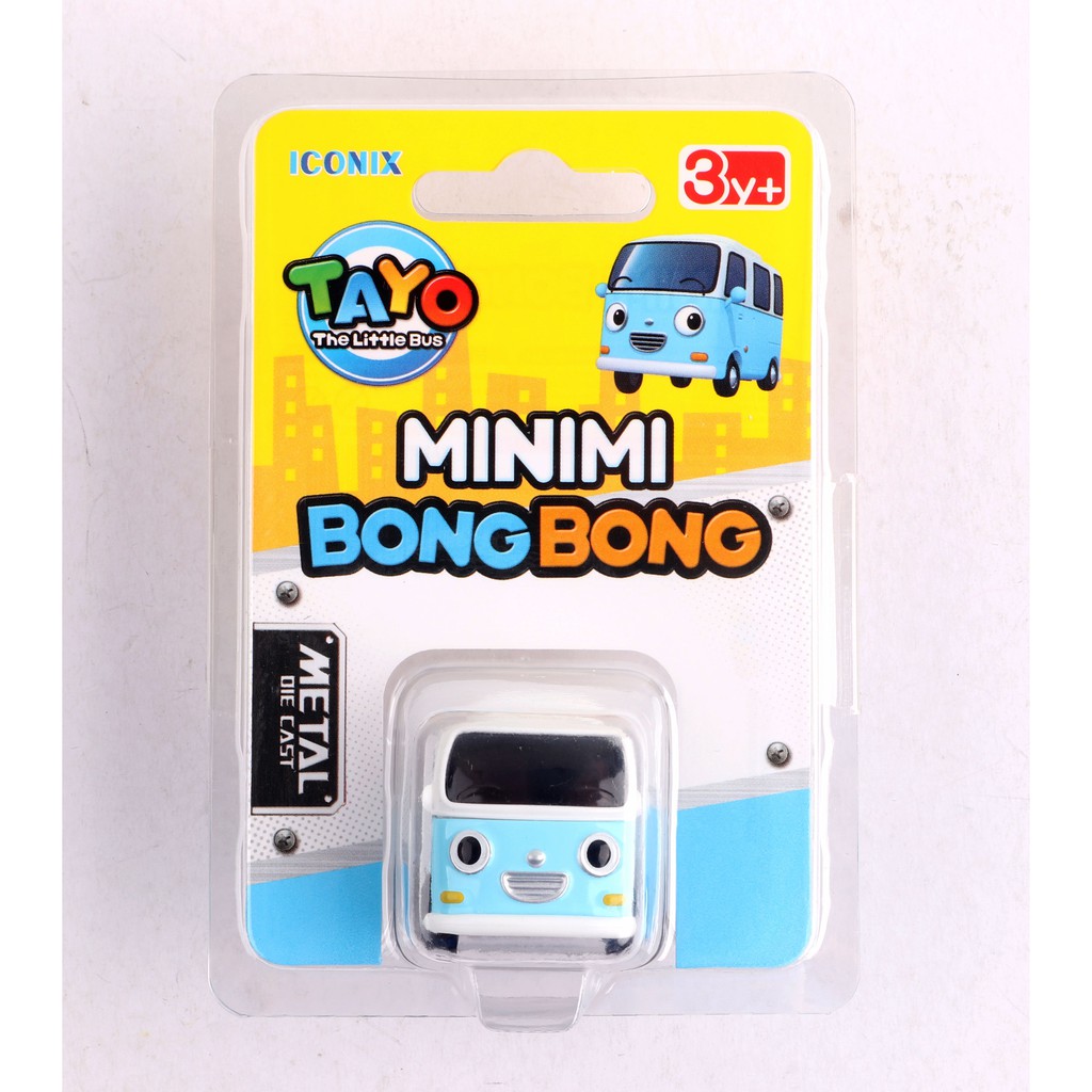 Xe Buýt Nhỏ Tayo TYX-219013 Đồ Chơi Bong Bóng Mini Dễ Thương Cho Bé