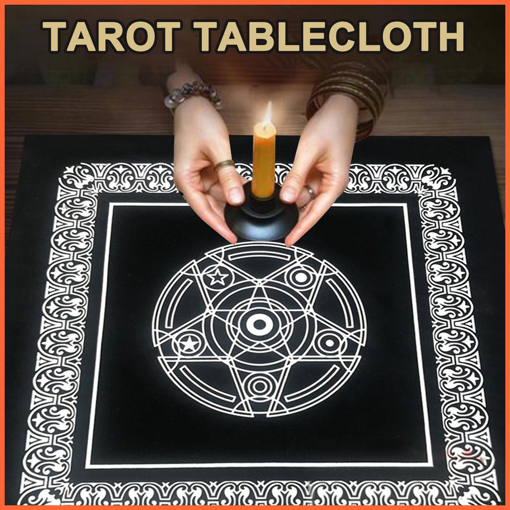 Khăn Trải Bàn Tarot Vải Altar Huyền Bí Bí Tăng Cường Khả Năng Nâng Cao Tốt Công Việc Đạo Cụ chunvn