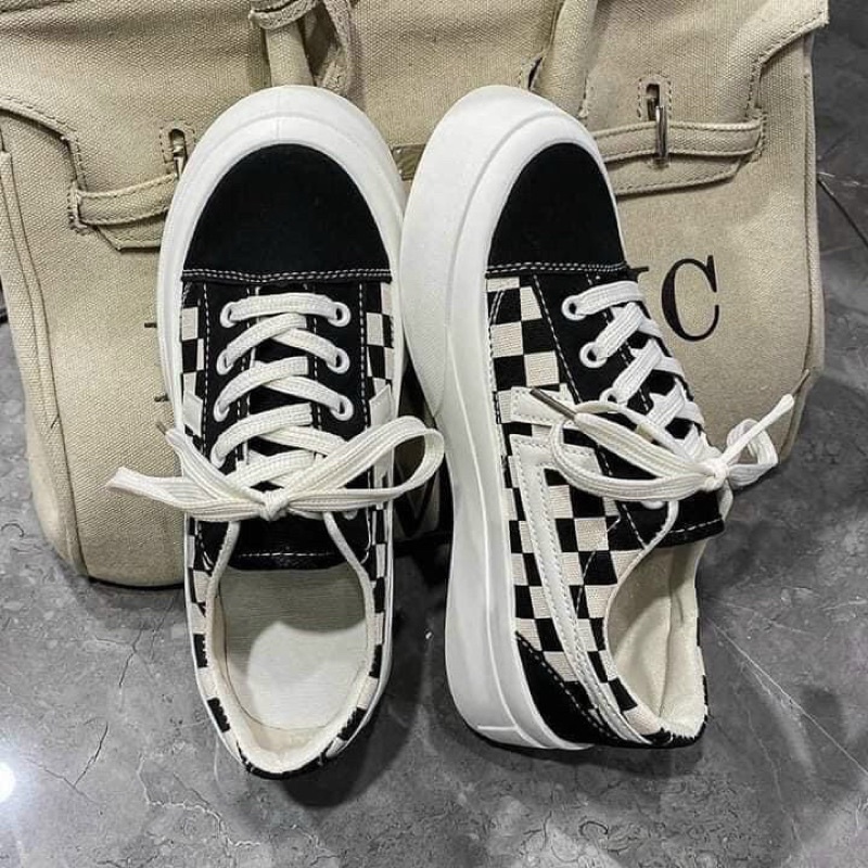 GIÀY THỂ THAO NỮ HỌC SINH KẺ CARO SIÊU HOT