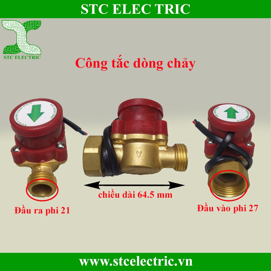 Rơ le an toàn phao điện, phát hiện mất nước chống cháy máy bơm STC_A06 CHÍNH HÃNG STC ELECTRIC