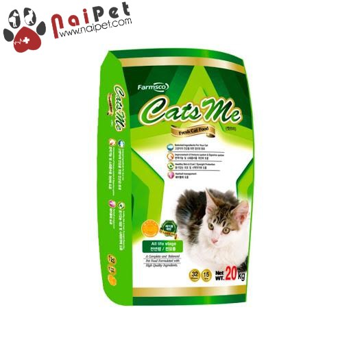 Thức Ăn Hỗn Hợp Cho Mèo Con Và Mèo Lớn Cats Me Gói 5kg