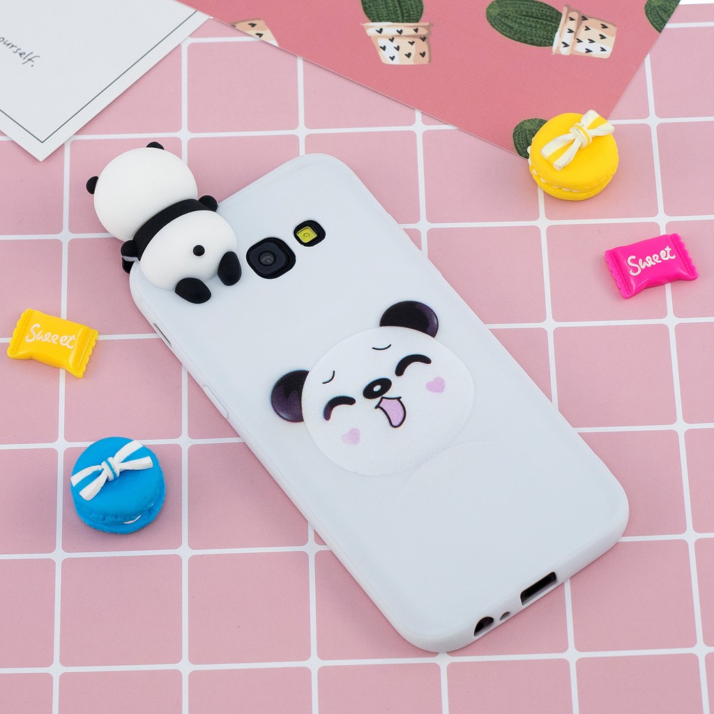 Ốp điện thoại silicone in hình hoạt hình dễ thương cho Samsung A3 A5 A7 2017 | BigBuy360 - bigbuy360.vn