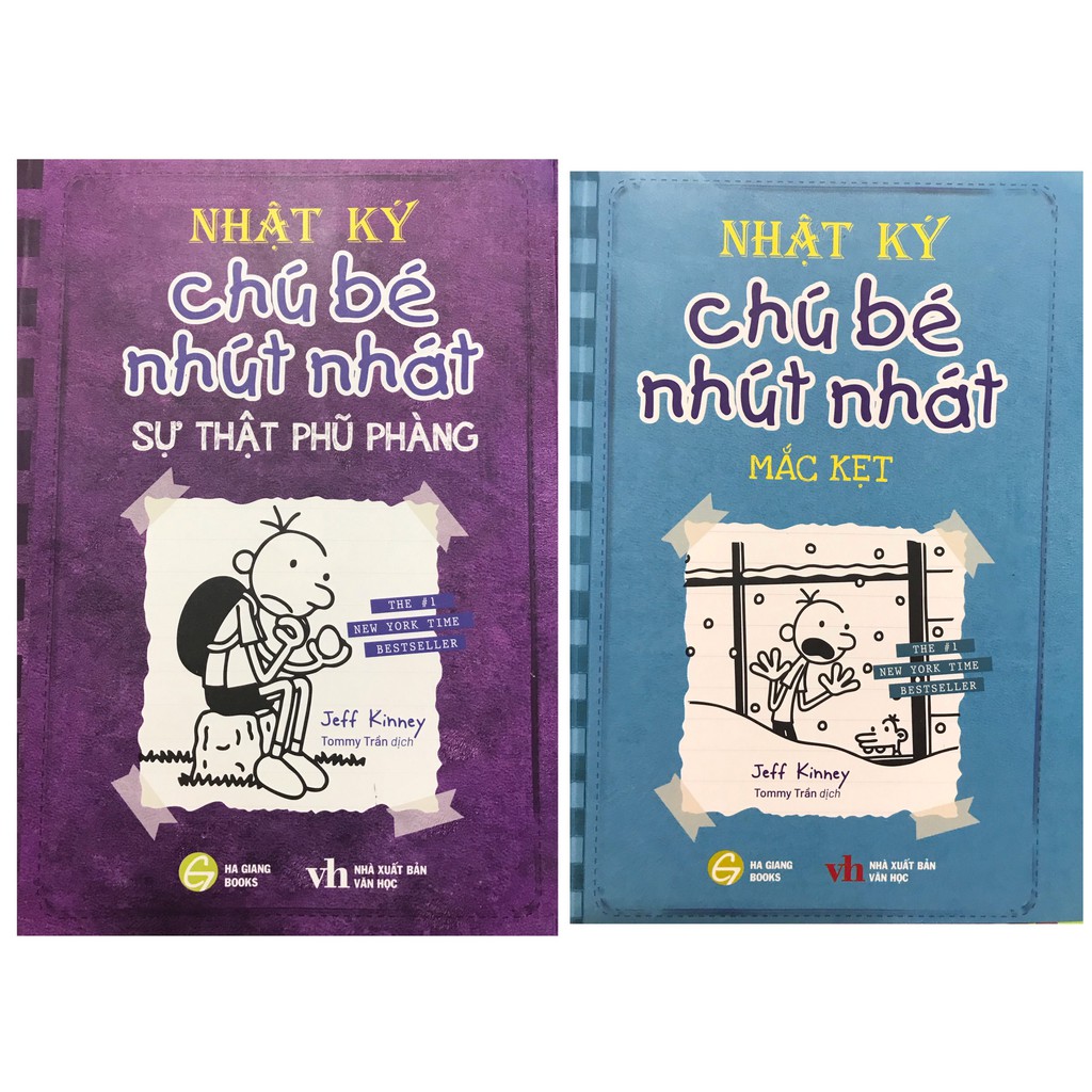 Sách - Combo Nhật kí chú bé nhút nhát Mắc kẹt , Sự thật phũ phàng