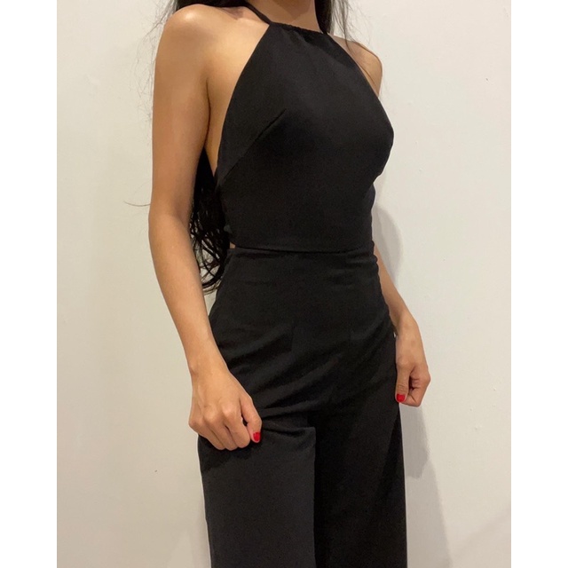 Jumpsuit áo yếm quần dài