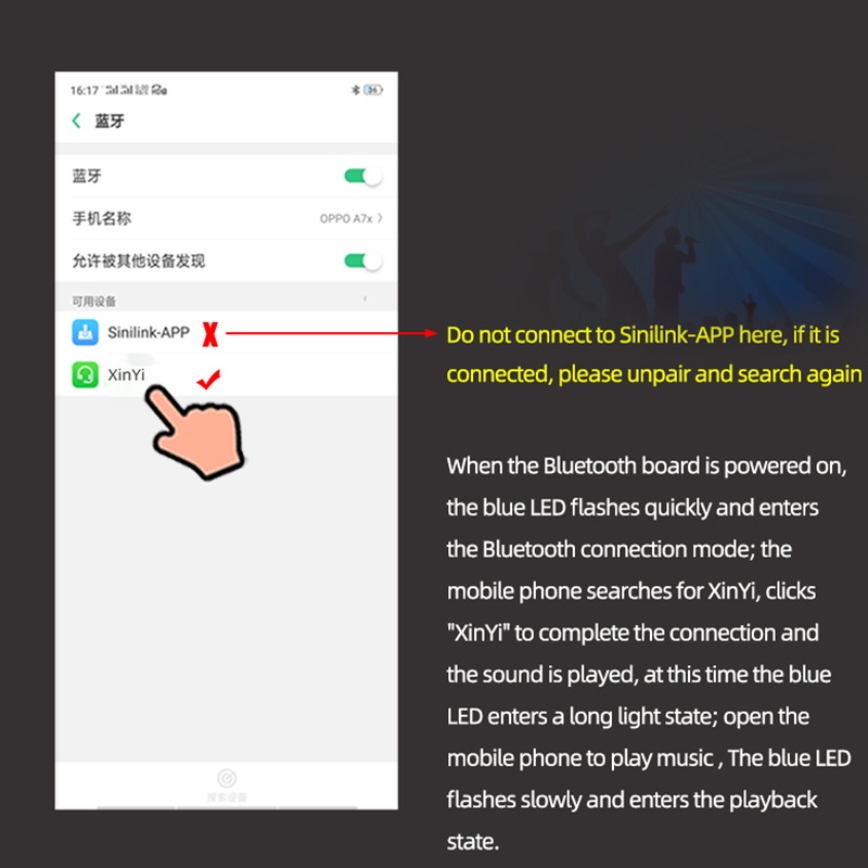 Bộ Khuếch Đại Âm Thanh Kỹ Thuật Số Mini Xy-C50L Kết Nối Bluetooth 5.0