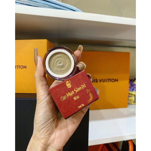 Cao mụn sâm đỏ MEEA ORGANIC mini size 5g