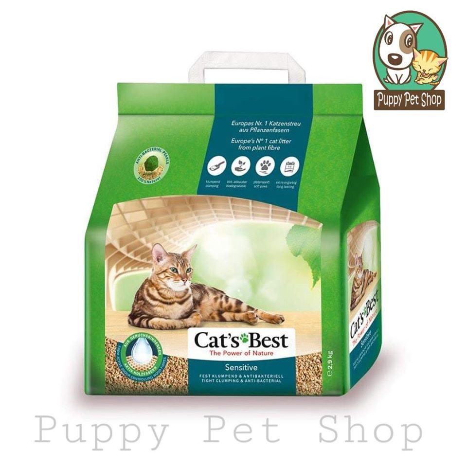 Cat’s Best Sensitive Cát Vệ Sinh Hữu Cơ Cho Mèo 8L