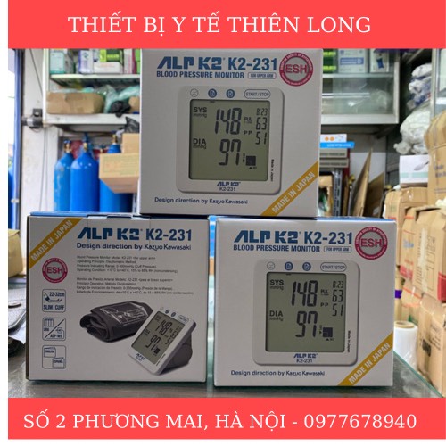 Máy đo huyết áp bắp tay ALP K2 K2-231
