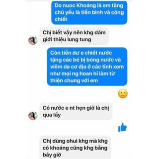 Khoáng tươi viba ( chai 100ml và 250ml )