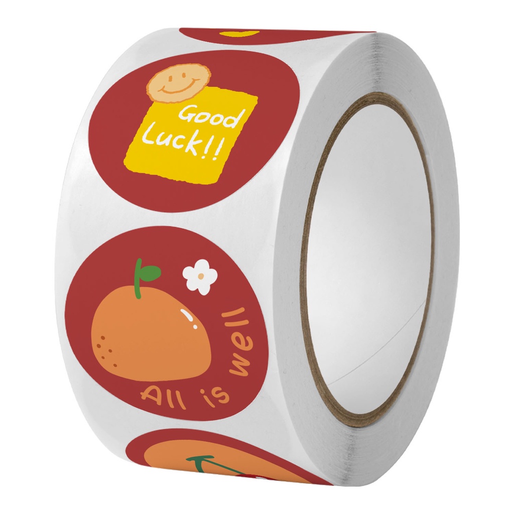 Set 500 Miếng Dán Trang Trí Hình Thỏ/Gấu Dễ Thương DIY