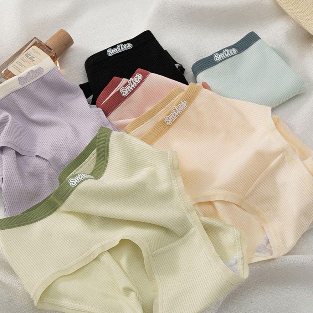 Quần Lót Cotton Không Đường May Dễ Thương Phong Cách Nhật Bản Cho Nữ
