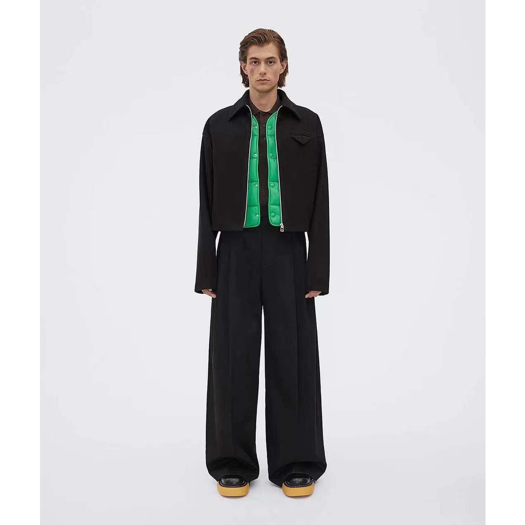 Áo khoác dạ nam trơn màu cao cấp PRADA cá tính và trẻ trung