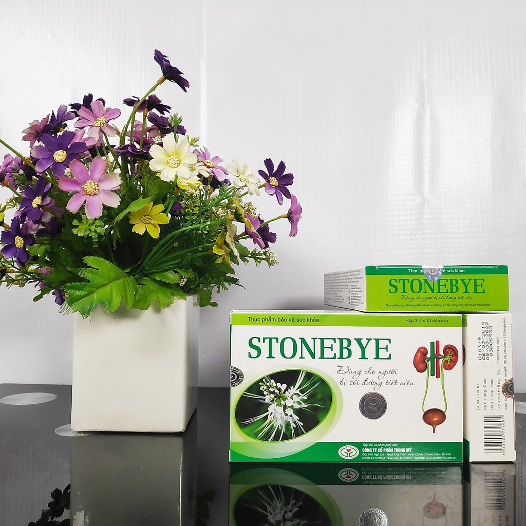 Stonebye – Hỗ trợ điều trị sỏi thận (Hộp 30 viên)