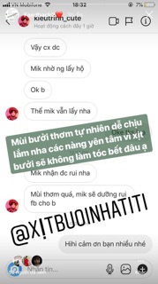 LOTION BƯỞI KÍCH MỌC TÓC NHANH DÀI TÓC