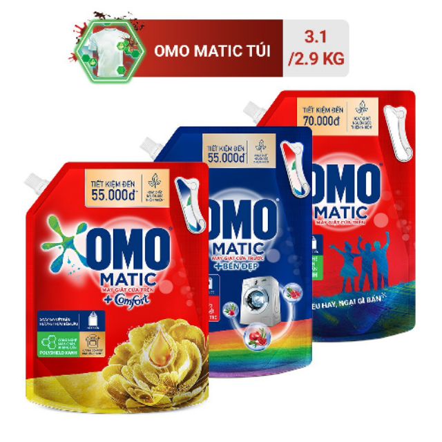 Nước giặt omo 2.9kg 3.1kg