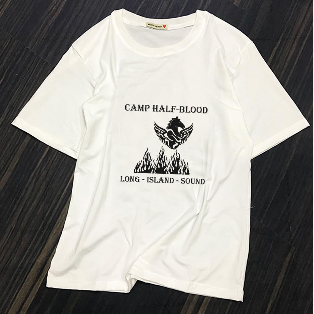 ÁO THUN AOMIVN Camp Half Blood-01TS0_039TAY LỠ CÁ TÍNH PHÔNG IN PHONG CÁCH HÀN QUỐC AOMI DU LỊCH