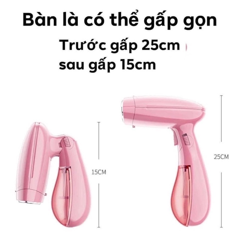 Bàn Là Hơi Nước Cầm Tay Gập Gọn Chính Hãng Royalstar