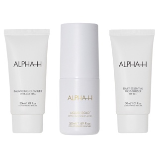 Set dưỡng da Alpha-H Let it glow