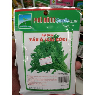 Hạt Giống Tần Ô (Cải Cúc) Phú Nông - Gói 20g