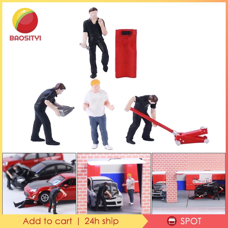 Mô hình Diorama mini trang trí nhà búp bê tỉ lệ 1:64