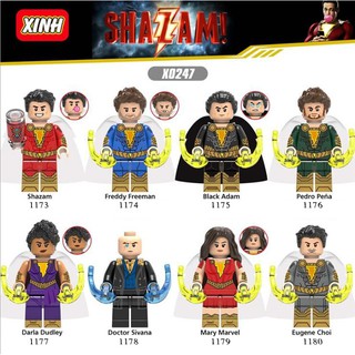 Minifigures nhân vật siêu anh hùng Shazam X0247