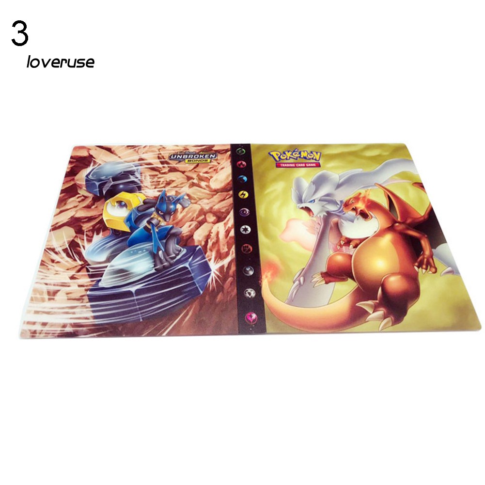 Set 240 tấm thẻ hình pokemon sử dụng làm bộ sưu tập DIY