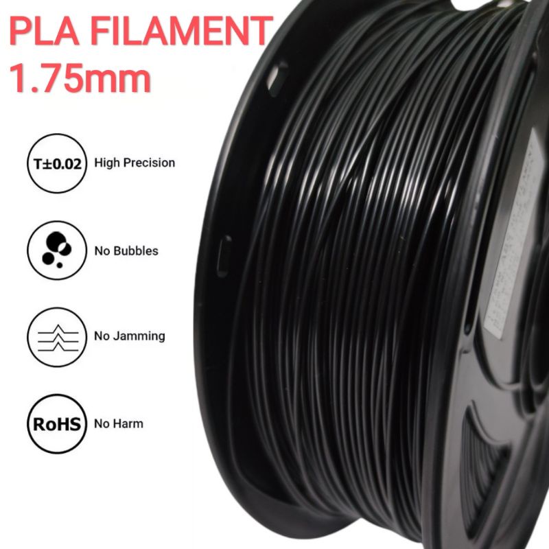 Nhựa in 3D HUTI PLA , Không độc hại, PLA thuần khiết 100% không pha nguyên liệu tái chế.