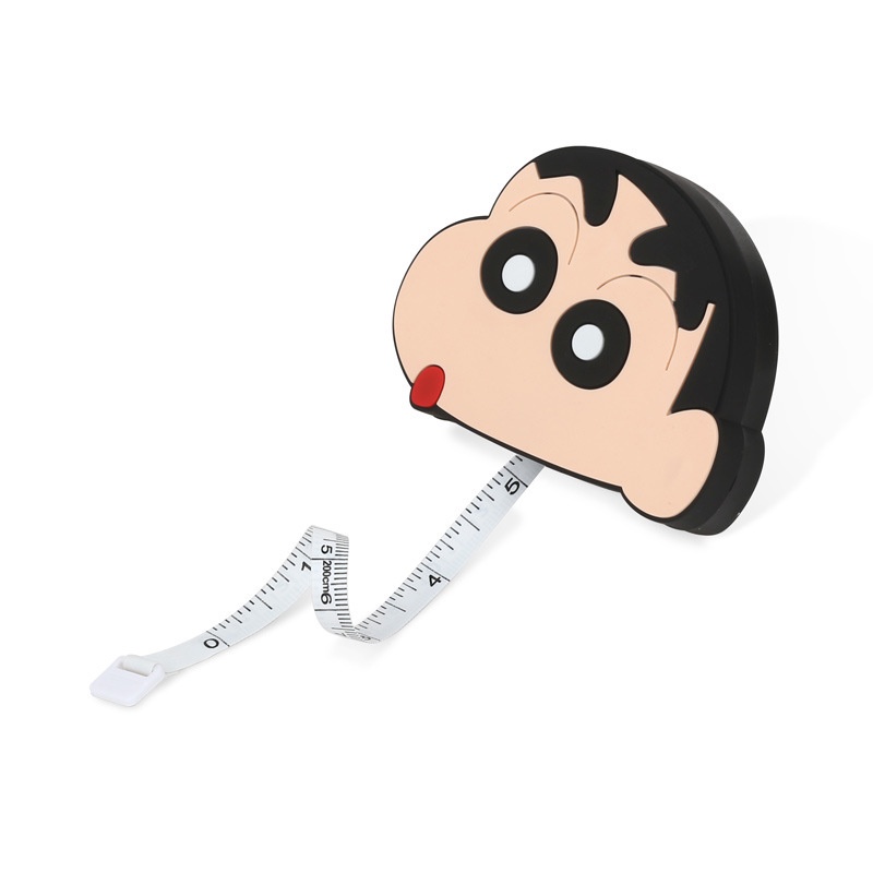 Thước Dây Mini Dài 1.5m Họa Tiết Hoạt Hình Shin-Chan Dễ Thương
