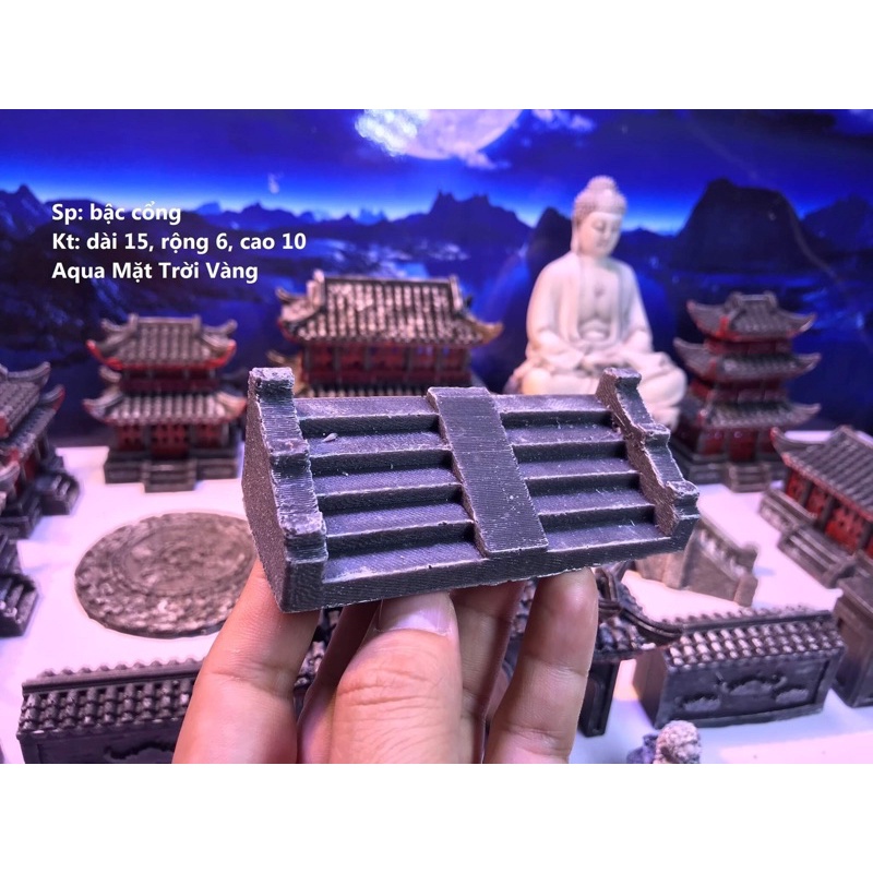 Bậc cổng bộ nhà Kelsey 2 - phụ kiện trang trí bể cá, non bộ, tiểu cảnh, sân vườn độc đáo