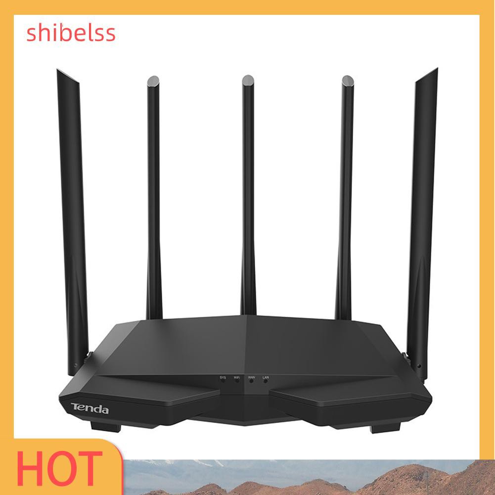 Bộ Phát Wifi Shibelss Tenda Ac7 1200m 2.4 + 5ghz Kèm 5 Ăng Ten