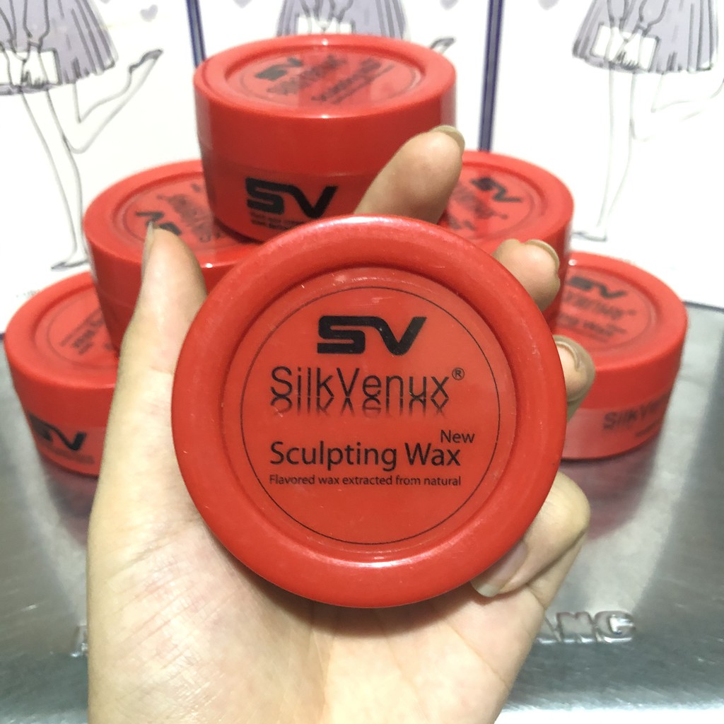 [Rẻ Vô Địch] SÁP SV silkvenux sculping 15-2 wax đỏ 75ml