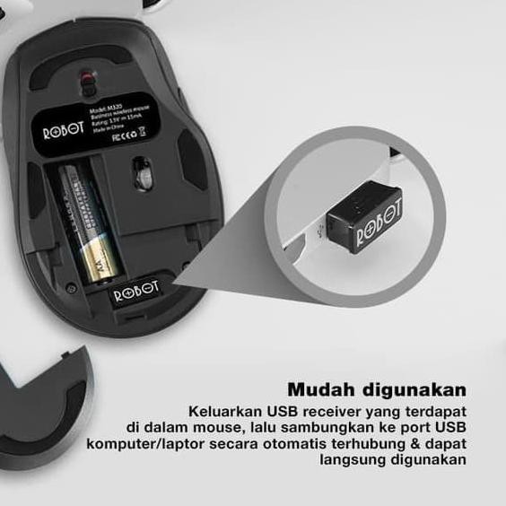 Chuột Robot Không Dây M320 6d 1 Năm Chính Hãng Chất Lượng Cao | BigBuy360 - bigbuy360.vn