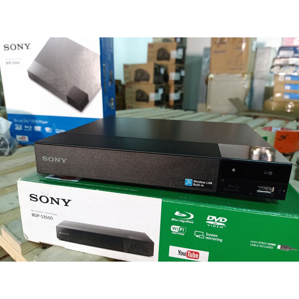 Sony BDP-S3500 | Đầu đĩa Bluray Sony BDP-S3500
