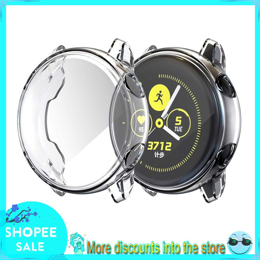 Vỏ bọc bảo vệ bằng TPU silicone mềm 40mm cho đồng hồ Samsung Galaxy Watch Active