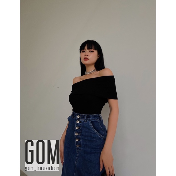 Áo quây vai không tay (Ảnh shop chụp)