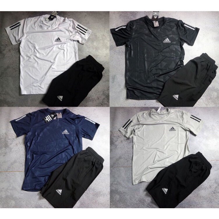 [⚡️FREESHIP⚡️] Bộ Thể Thao Nam Hè - Chất Thun Lạnh - Co Giãn 4 Chiều - 6 Màu - T&A Shop | BigBuy360 - bigbuy360.vn