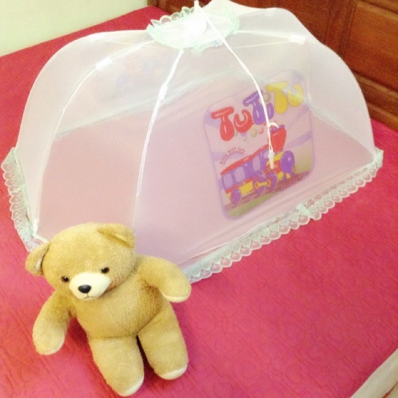 Màn chụp em bé, mùng chống muỗi cho bé made in Việt Nam khung thép bọc nhựa cao cấp cho bé đến 2 tuổi