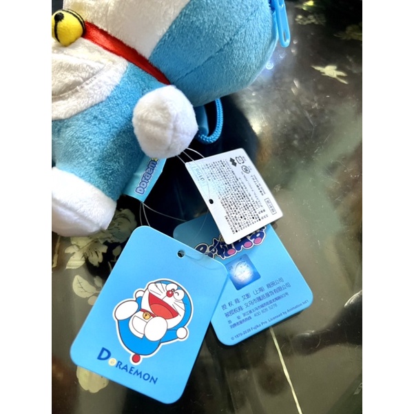 Gấu bông; túi đeo chéo Doraemon - Plush Pouch Toreba Nhật bản