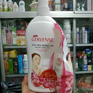 SỮA TẮM GERVENNE CHỨA SỮA DÊ 900G TẶNG TÚI 380G