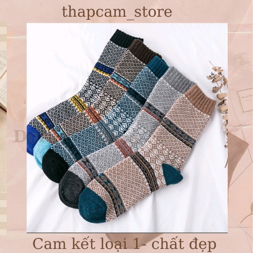SET TẤT THỔ CẨM 5 ĐÔI M20