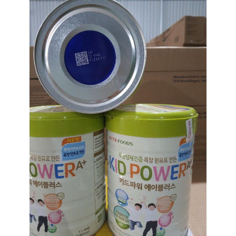 Sữa tăng chiều cao Kidpower hàn quốc 800g