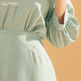 Đầm tay dơi cổ sơ mi DA763 GUMAC