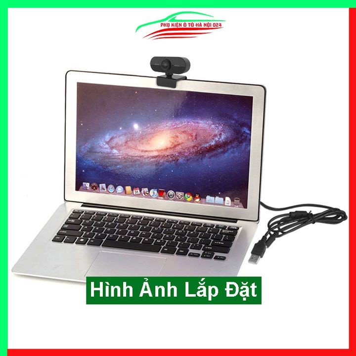 Webcam máy tính Q16 Full HD 1080P có Mic-USB chân kẹp màn hình, học Online qua Zoom gọi video Zalo