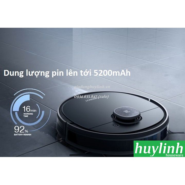 [Mã ELHAMS5 giảm 6% đơn 300K] Robot hút bụi lau nhà Ecovacs Deebot OZMO 950 [DX9G] - Chính hãng - Bản Quốc Tế