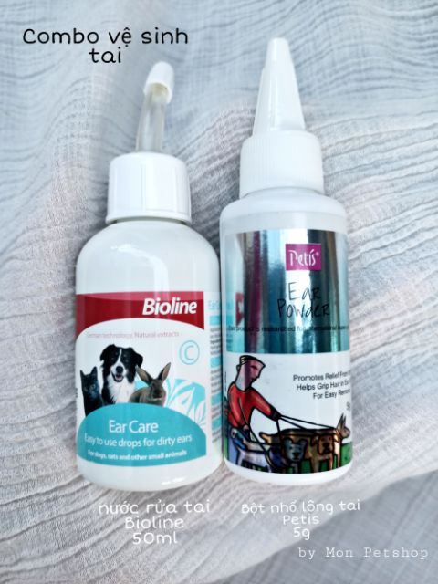 Combo vệ sinh và khử mùi hôi tai