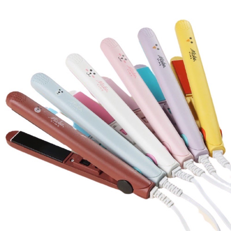 Máy uốn duỗi tóc mini 2 trong 1 HM-658 màu( ngẫu nhiên)