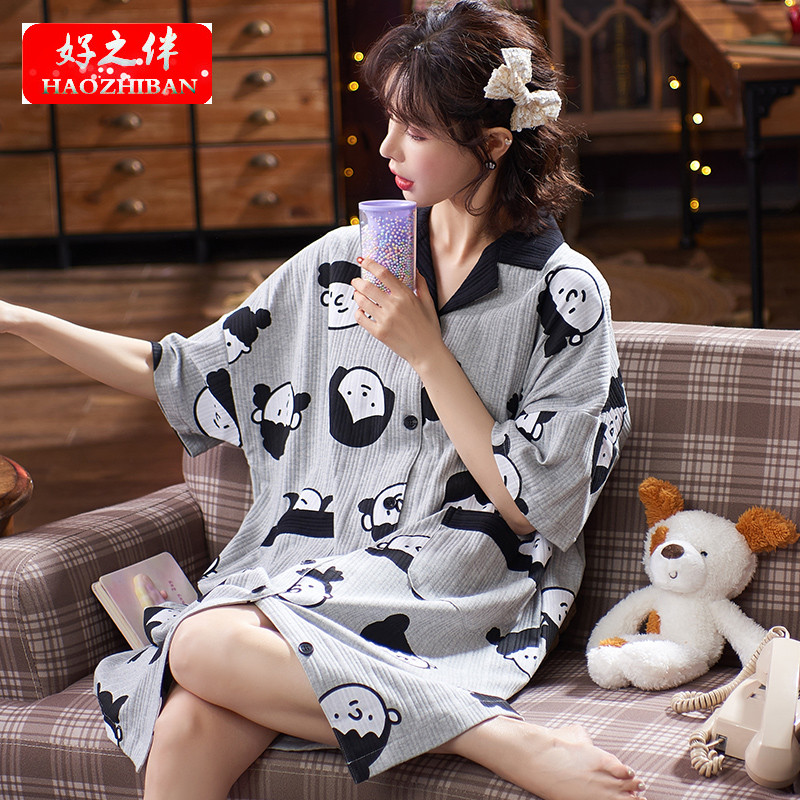 Đầm ngủ tay ngắn Size lớn 4XL